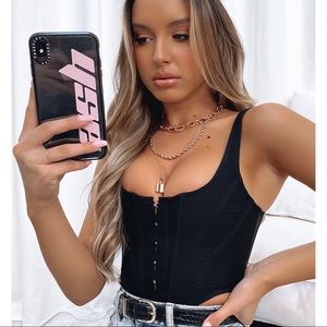 White Fox Boutique Bad Gal Bustier Small